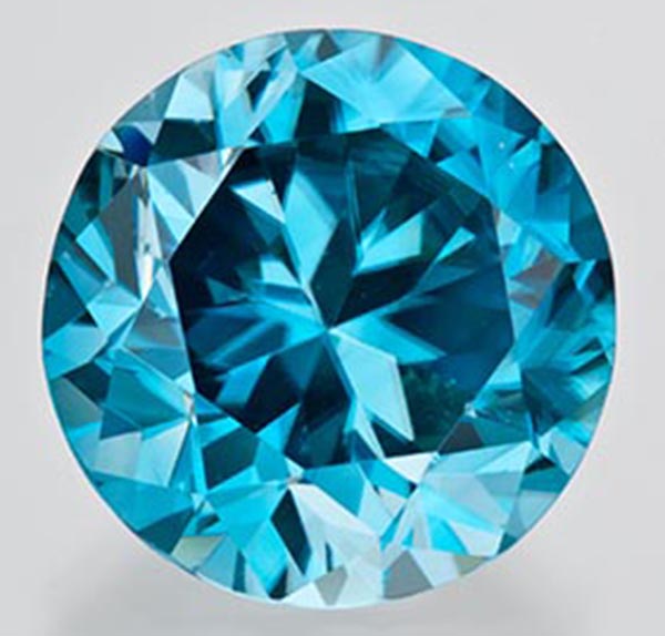 Gemstone Blue zirkon